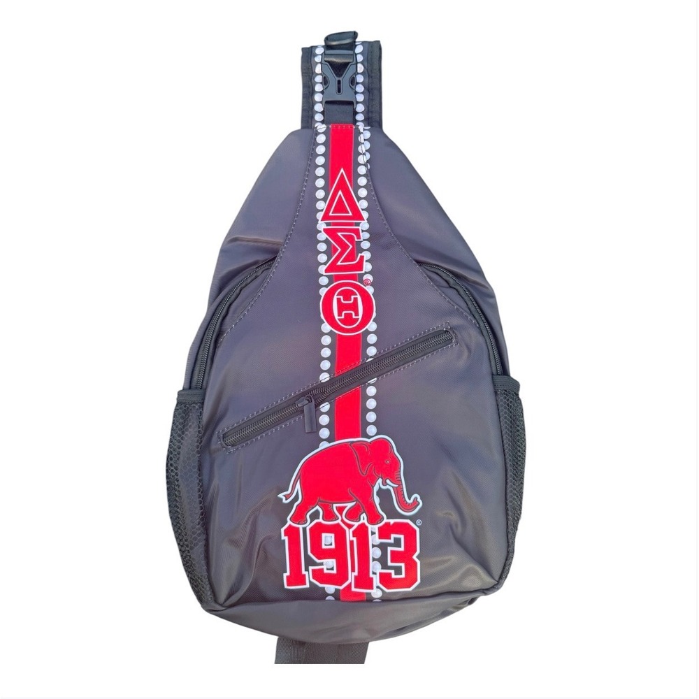 Delta Sigma Theta Sling Bag | 1913 Crossbody Backpack | Sorority Gift | DST